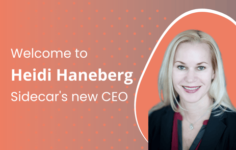 Welcoming Heidi Voorhees Haneberg as Sidecar's New CEO